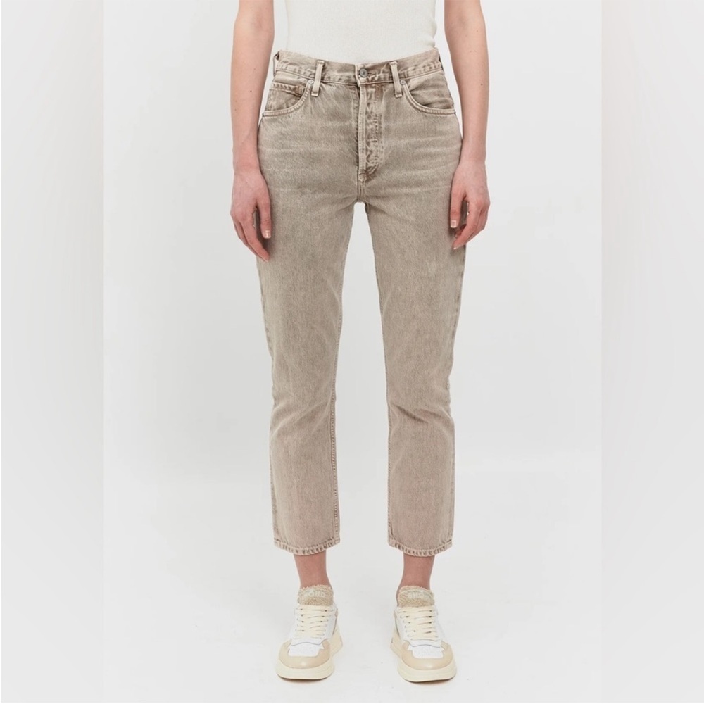 Citizens Of Humanity Jolene Acid Wash  Ankle Jeans